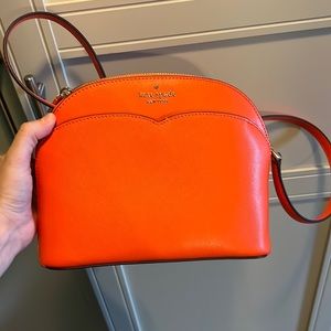 Kate Spade orange crossbody